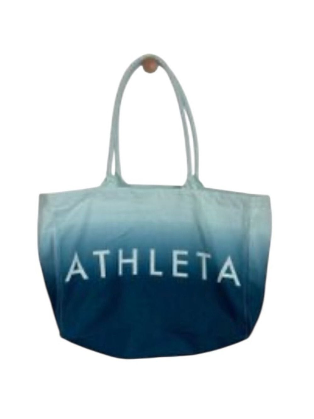 Athleta Blue Ombre Extra Large Tote Bag